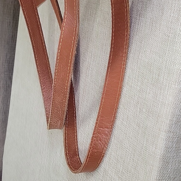 Anthropologie Cut & Paste Los Angeles Leather Tote Shoulder Bag - Picture 7 of 16